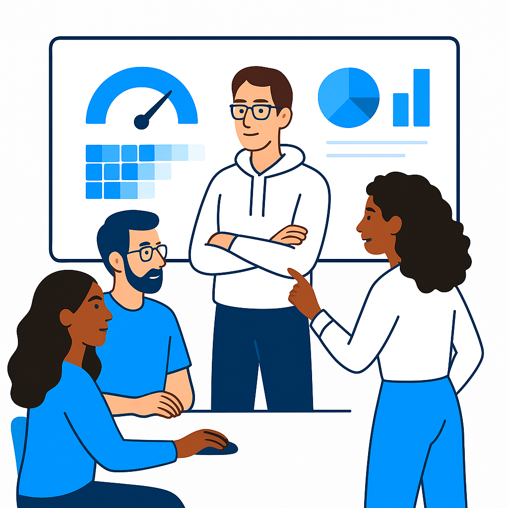 SalesSynq AI-powered dashboard interface showing sales intelligence and analytics